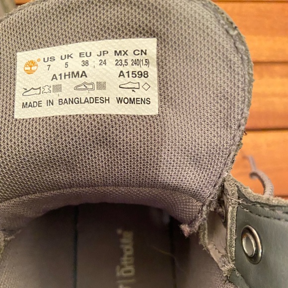 Timberland Gray Boots - Picture 12 of 12